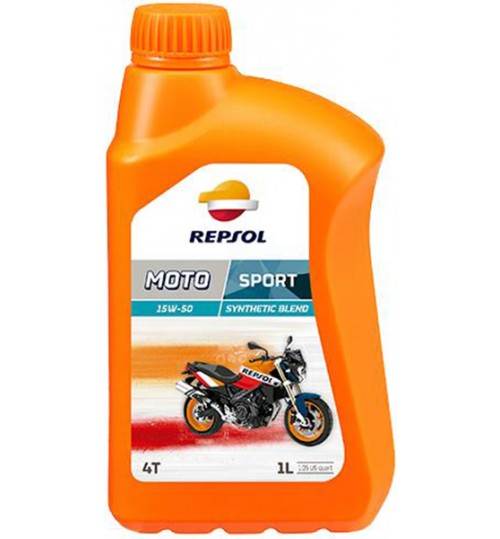 REPSOL MOTO SPORT 4T 15W50, 1л